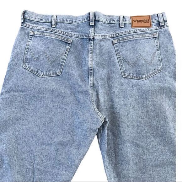 Wrangler‎ Relaxed Fit Jeans Size 46X30 Light Wash - Picture 5 of 9